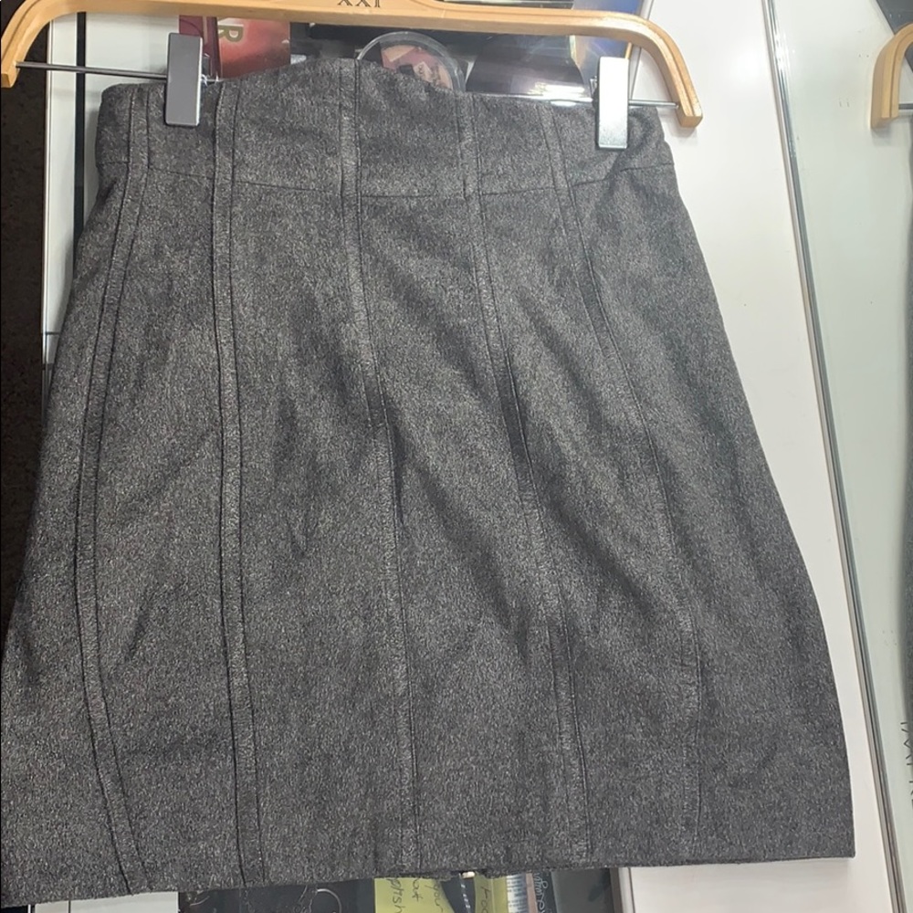 Dark grey skirt